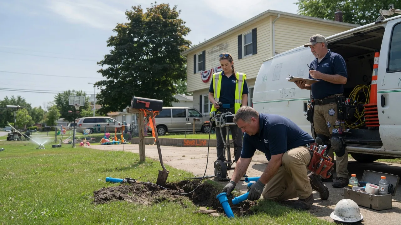 Slab Leak Repair in New Oxford, PA near me